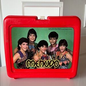 Rare vintage 1984 Menudo lunchbox